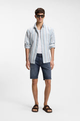 Boss denim shorts Maine 50559917 denim/420