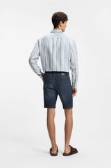 Boss denim shorts Maine 50559917 denim/420