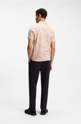 Boss polo t-shirt PL NETWORK 50563975 rosa