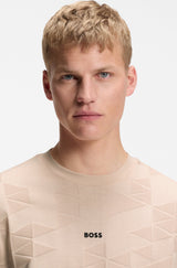 Boss t-shirt NETWORK JQ 50563981 rosa