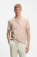 Boss t-shirt NETWORK JQ 50563981 rosa