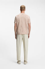 Boss t-shirt NETWORK JQ 50563981 rosa