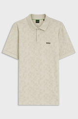 Boss polo t-shirt SWING 50564801 sand/272