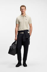 Boss polo t-shirt SWING 50564801 sand/272
