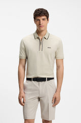 Boss polo t-shirt PHILIX 50555698 sand