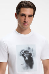 Boss t-shirt BEING 50571288 hvid