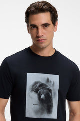 Boss t-shirt BEING 50571288 navy