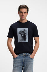 Boss t-shirt BEING 50571288 navy