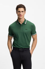 Boss polo t-shirt PADDY 50469055 grøn/365