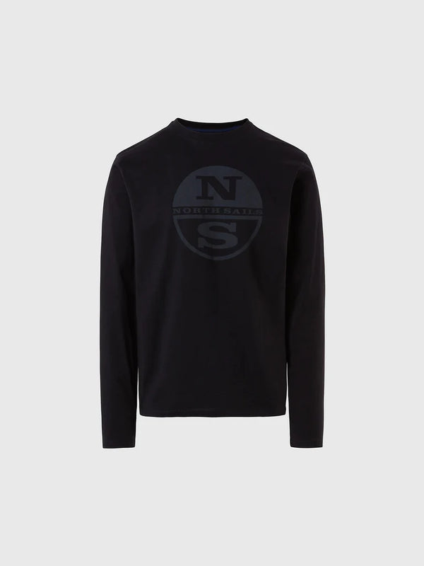 North Sails LS T-shirt 692904 sort 0999