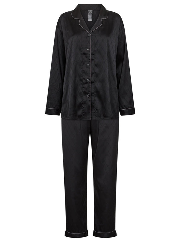 Hype The Detail Satin Pyjamas 3-800-43-9 Sort
