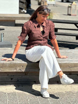 Rue De Femme Inorille shirt RDF845 Col. Potting soil