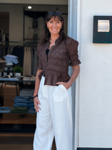 Rue De Femme Inorille shirt RDF845 Col. Potting soil