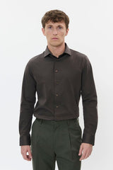 Matinique skjorte Marc 30207881 espresso 191103