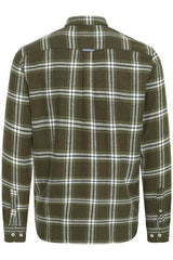 FQ1924 skjorte 21900822 flannel army tern
