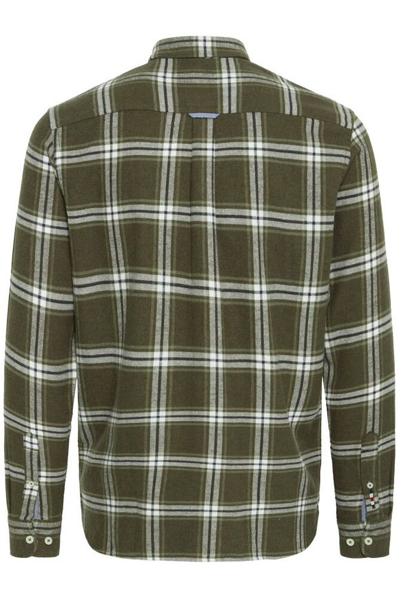 FQ1924 skjorte 21900822 flannel army tern