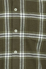 FQ1924 skjorte 21900822 flannel army tern
