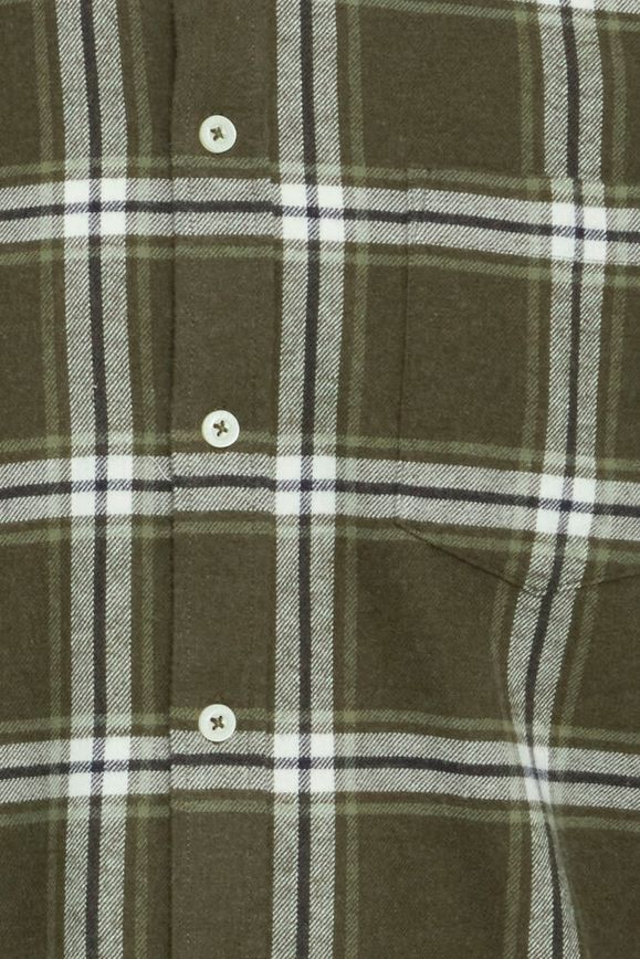 FQ1924 skjorte 21900822 flannel army tern