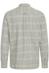 FQ1924 skjorte 21900822 flannel grå tern
