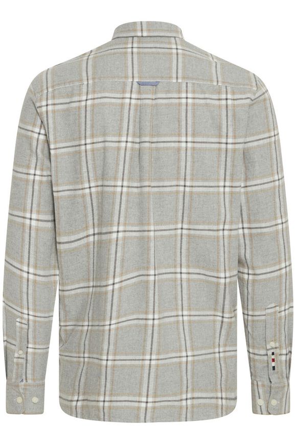 FQ1924 skjorte 21900822 flannel grå tern