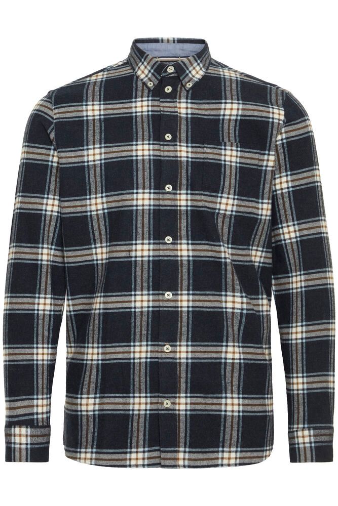 FQ1924 skjorte 21900822 flannel navy tern