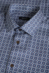 Matinique skjorte Trostol 30207871 navy print