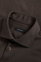 Matinique skjorte Marc 30207881 espresso 191103