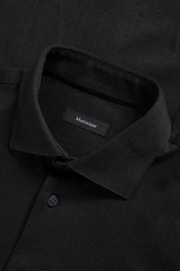 Matinique skjorte Marc 30207881 black 300275