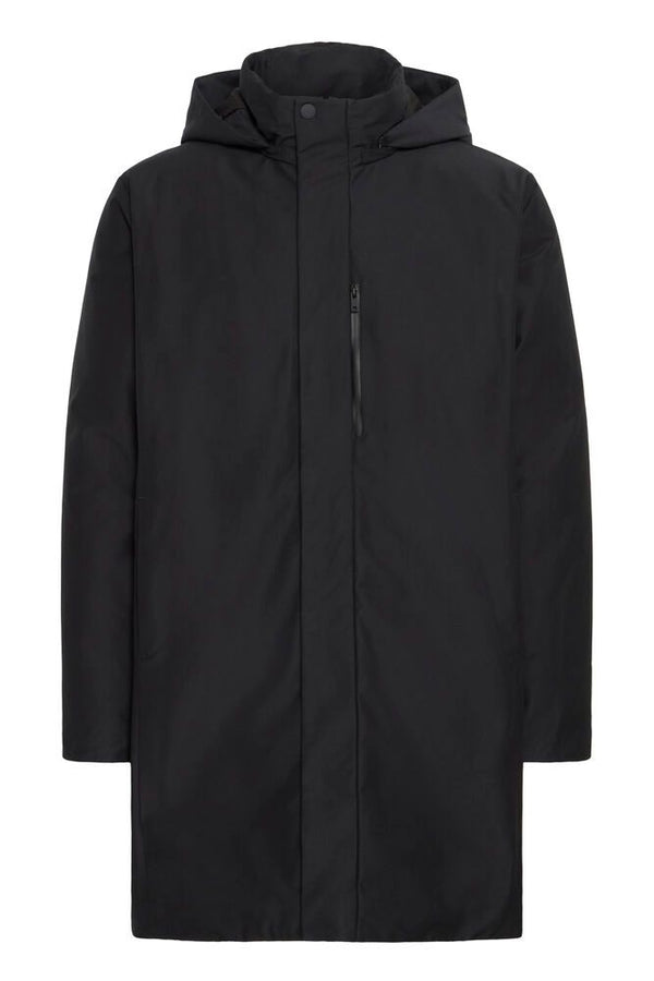 Casual Friday long parka 20505555 sort 193911