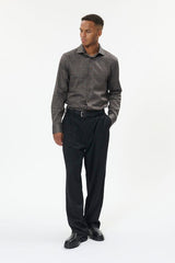 Matinique skjorte Marc 30208785 brun