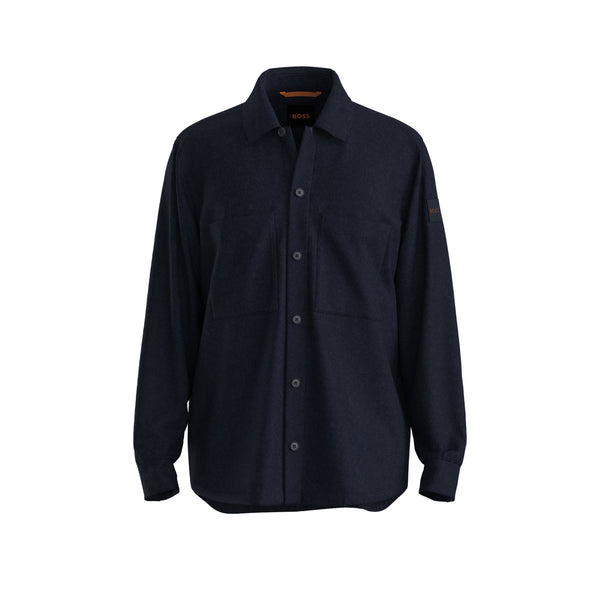 Boss overshirt Locky 2 50548992 navy