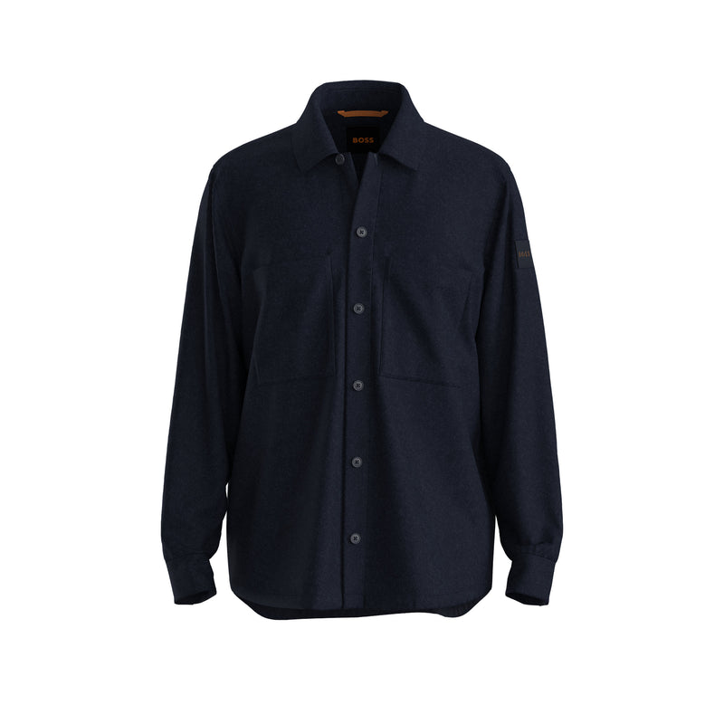 Boss overshirt Locky 2 50548992 navy