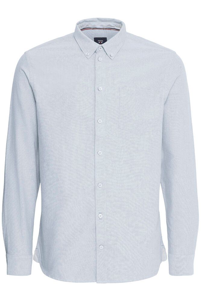 FQGrand Striped Oxford Skjorte 21900882 lyseblå 164021