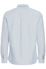 FQGrand Striped Oxford Skjorte 21900882 lyseblå 164021