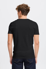 Casual Friday t-shirt Lincoln V-hals sort