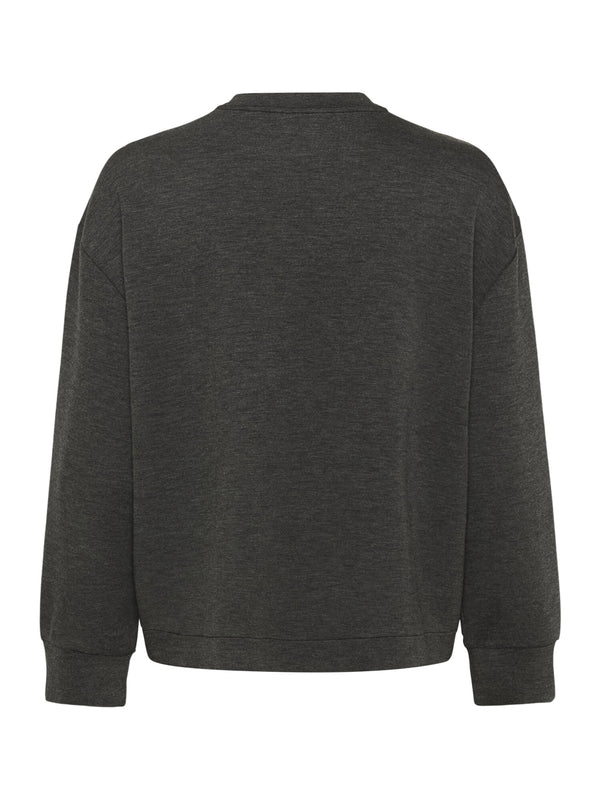 InWear GidalW Melange Vicent Sweatshirt 3011104 Grå