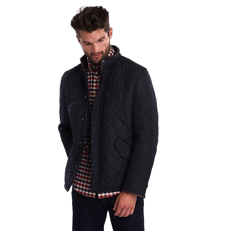 Barbour jakke MQU0281 Powell navy