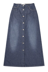 Munthe Livono Nederdel 253-1238-25316 Col. Indigo