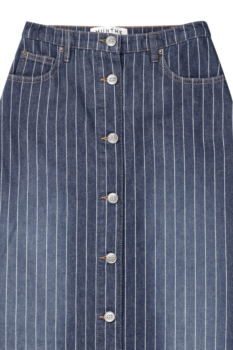 Munthe Livono Nederdel 253-1238-25316 Col. Indigo