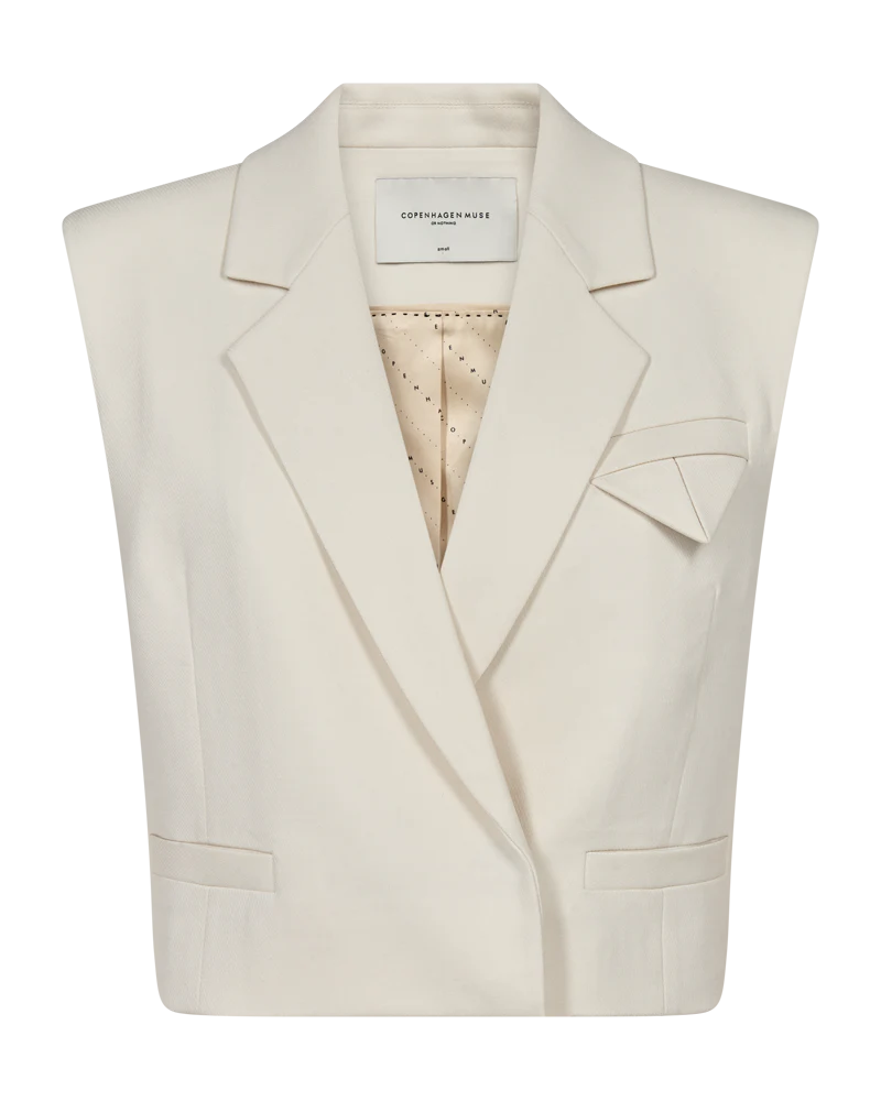 Copenhagen Muse Vest Tailor 203883 Offwhite