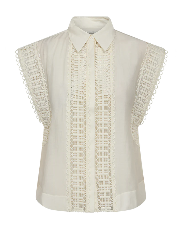 Copenhagen Muse Bluse Molly Offwhite 8273