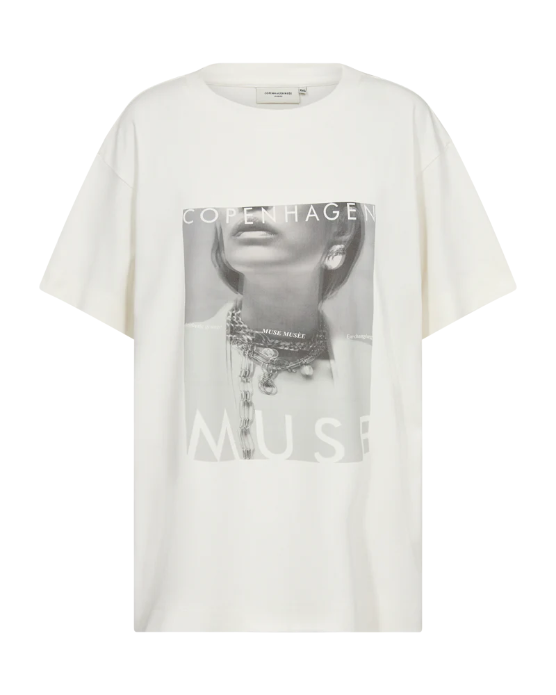 Copenhagen Muse T-Shirt Muse 204800 Offwhite 8273