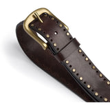 DEPECHE Belt 15870 Col. Dark Brown