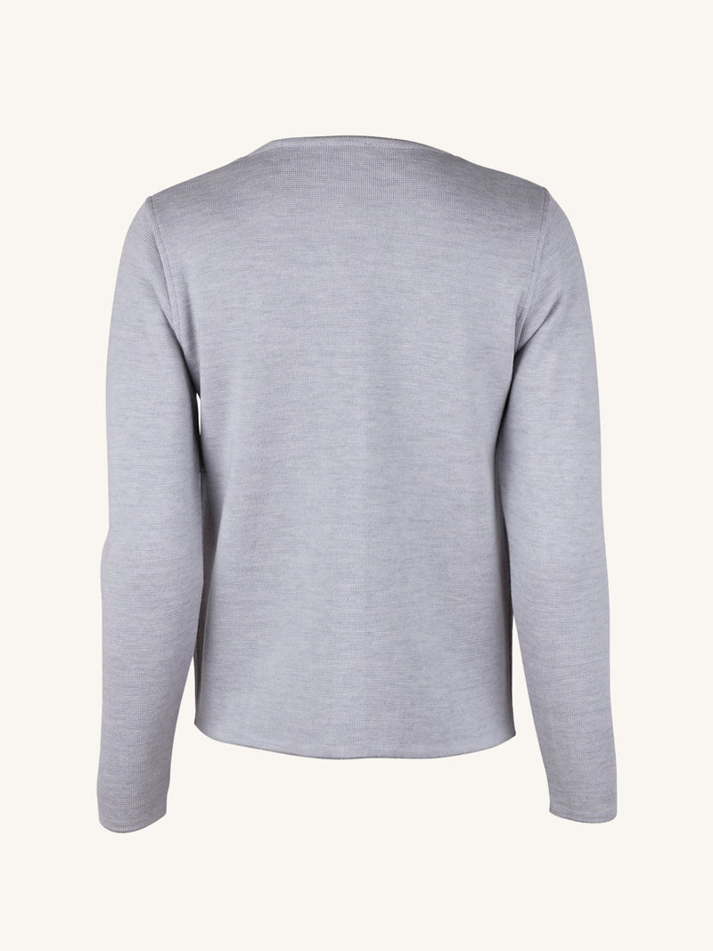 Stenstrøms Stina Cardigan Knitted 4501176151 Col. Grå