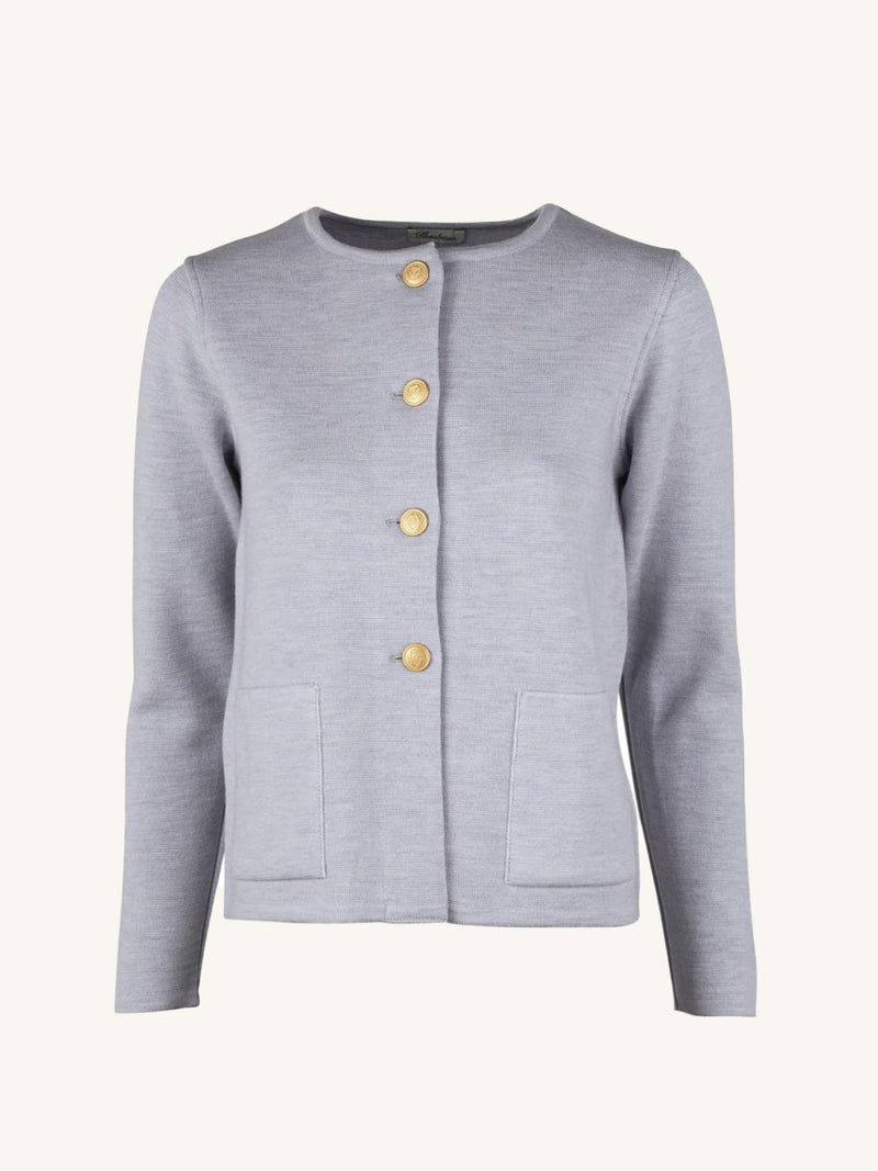Stenstrøms Stina Cardigan Knitted 4501176151 Col. Grå