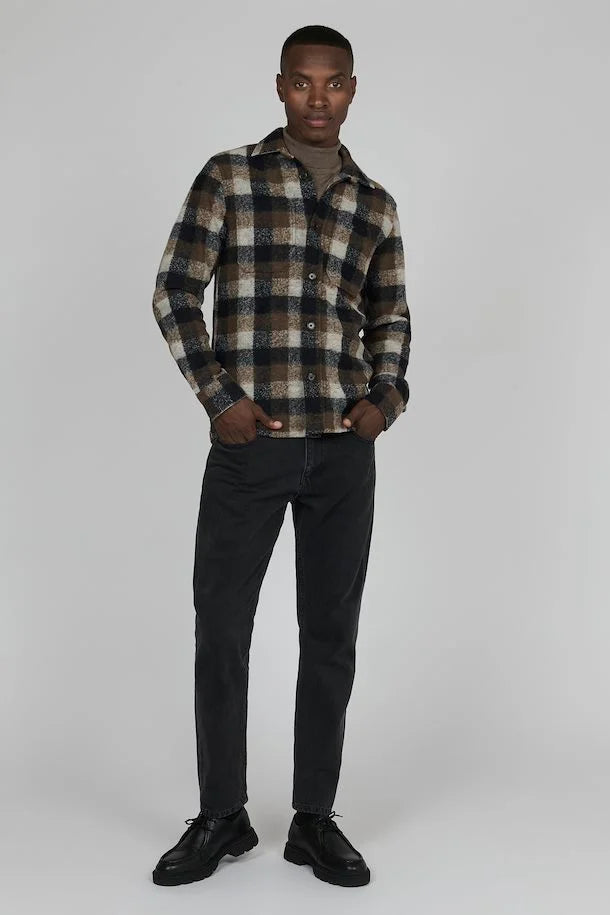 Matinique overshirt Macampus brun/teak