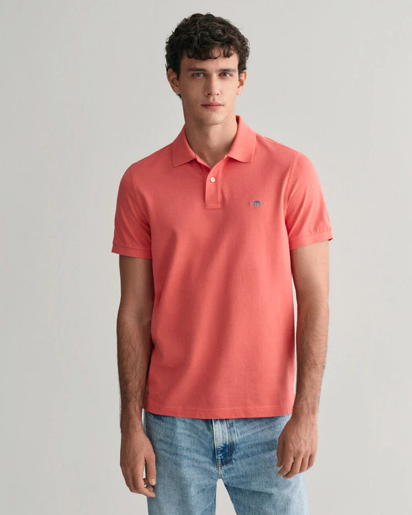 Gant polo t-shirt Shield 2201 pink/628