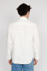 Matinique hørskjorte Marc 30205841 hvid