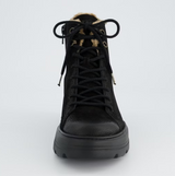 Paul Green Støvle Grained Nubuk Black 5497-03x