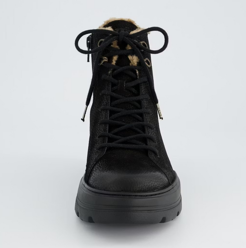 Paul Green Støvle Grained Nubuk Black 5497-03x